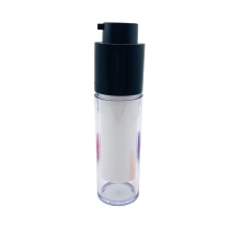 Free Sample 15ML 30ML 50ML Clear Twist Up Plastic Cosmetic Airless Pump Bottle